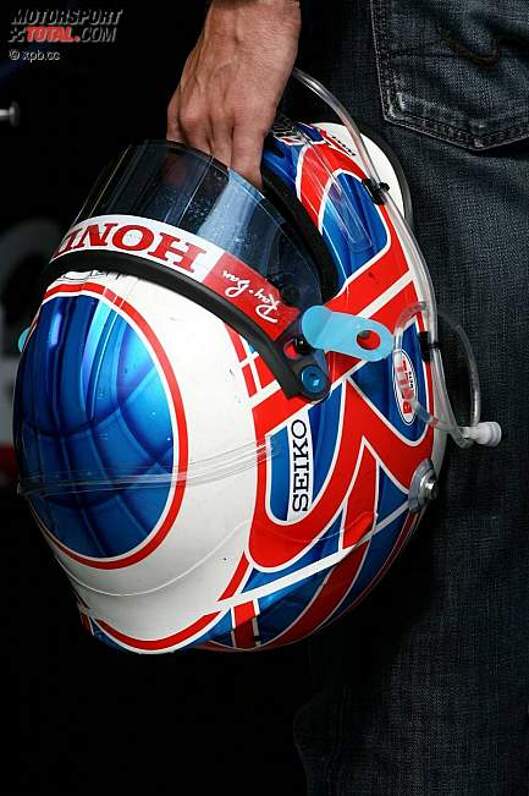Helm von Jenson Button (Honda F1 Team) 