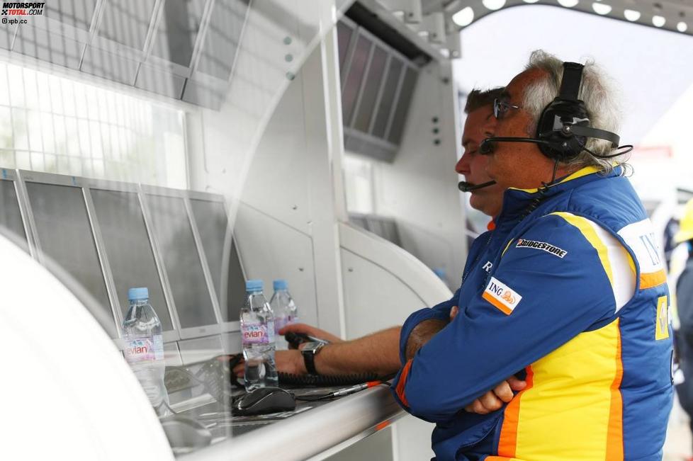 Flavio Briatore (Teamchef Renault) 