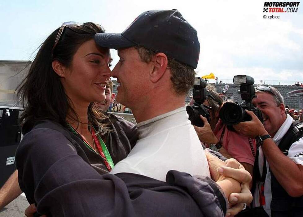 Karen Minier und David Coulthard (Red Bull) 
