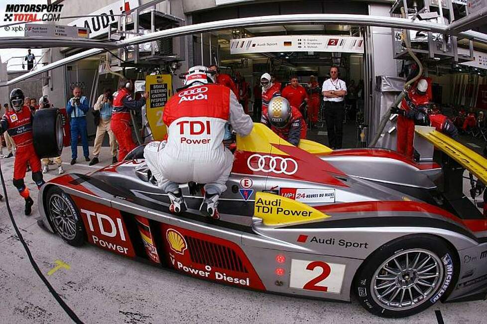 Tom Kristensen Rinaldo Capello Allan McNish (Abt) (Audi Sport) 