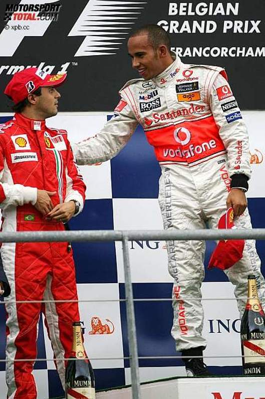 Felipe Massa Lewis Hamilton (Ferrari) (McLaren-Mercedes) 