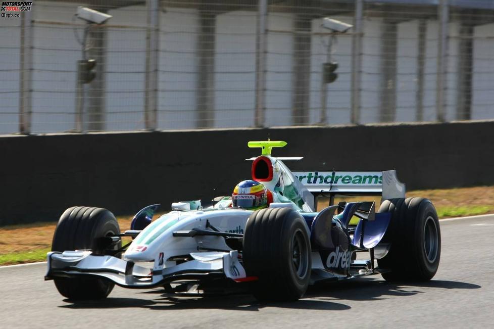 Mike Conway (Honda F1 Team) beim Testen in Jerez