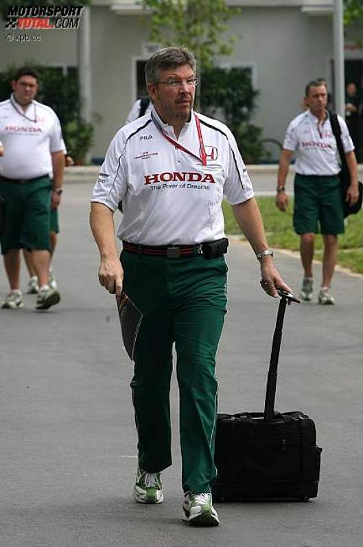 Ross Brawn (Teamchef) (Honda F1 Team) 
