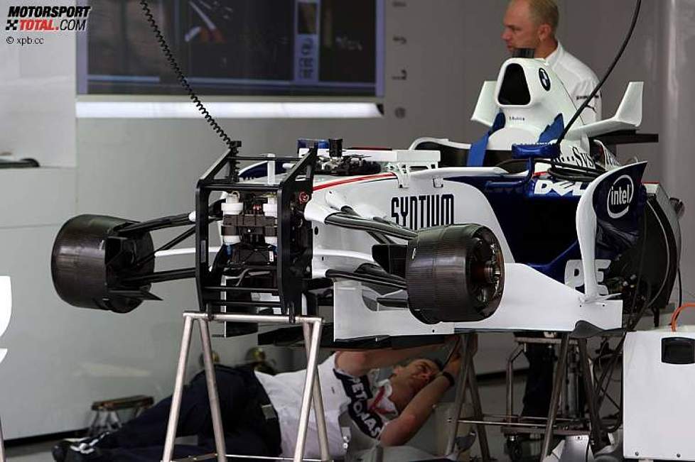 Auto von Robert Kubica (BMW Sauber F1 Team) 