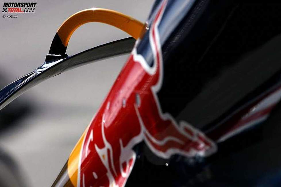 Frontflügeldetail von Red Bull