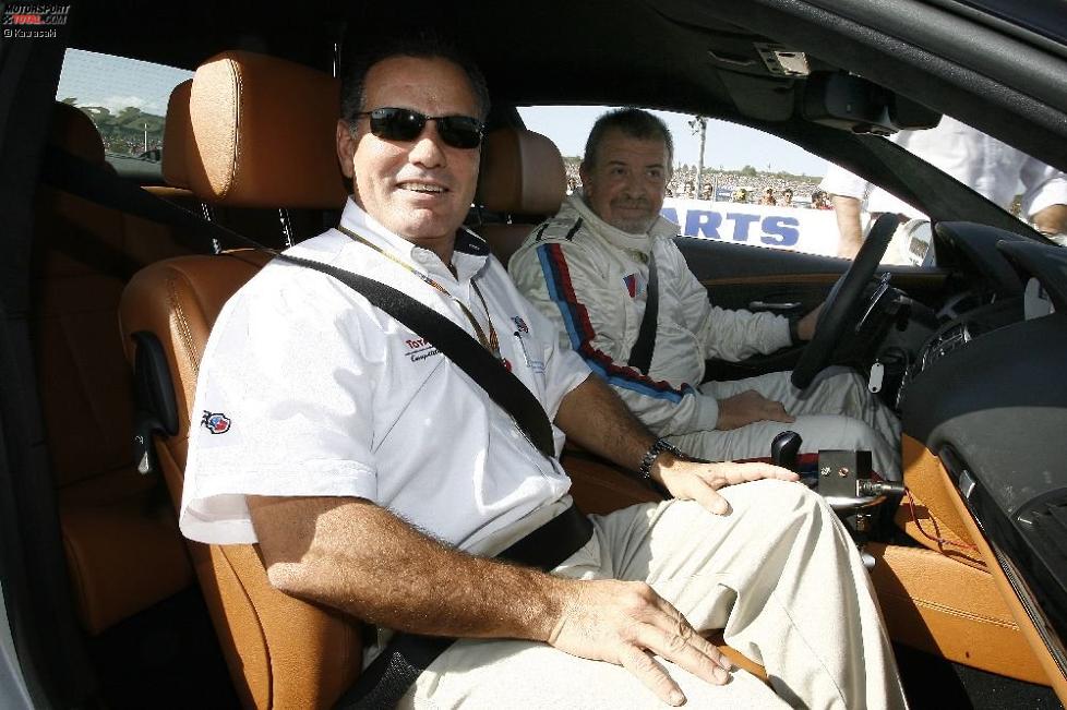 Philippe Corsaletti von Sponsor Total im Safety-Car