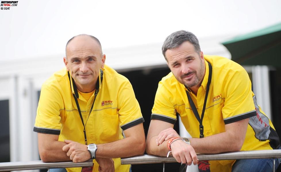 Gabriele Tarquini und Yvan Muller