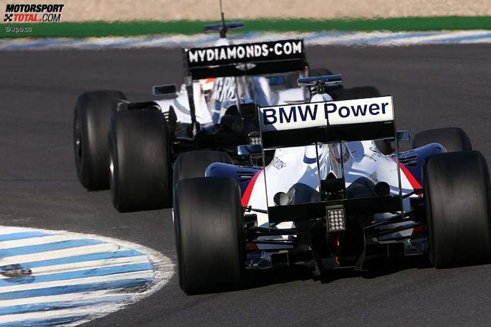 Christian Klien Nico Hülkenberg (BMW Sauber F1 Team) (Williams) 