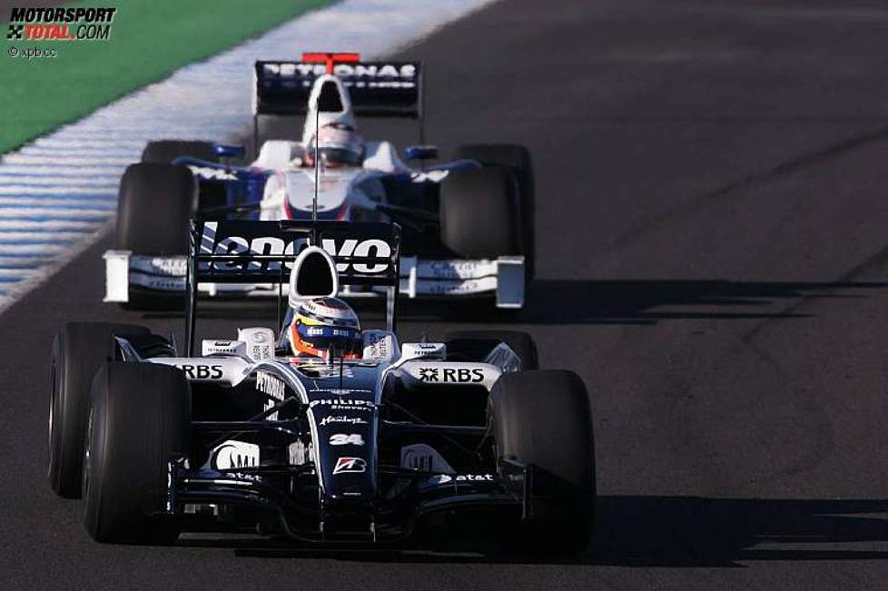 Christian Klien Nico Hülkenberg (BMW Sauber F1 Team) (Williams) 