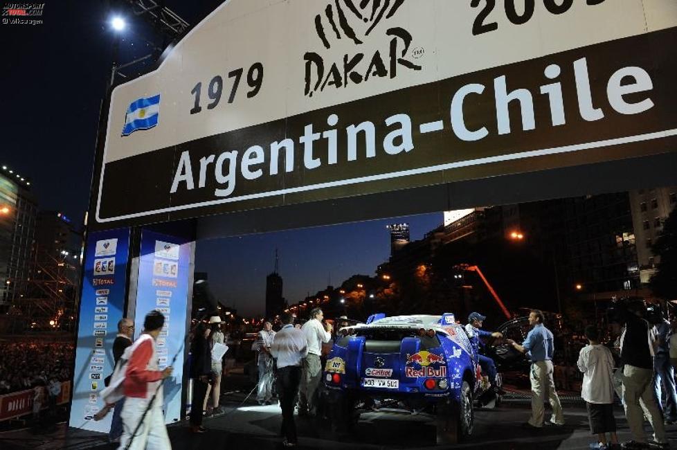 Dakar-Start in Buenos Aires