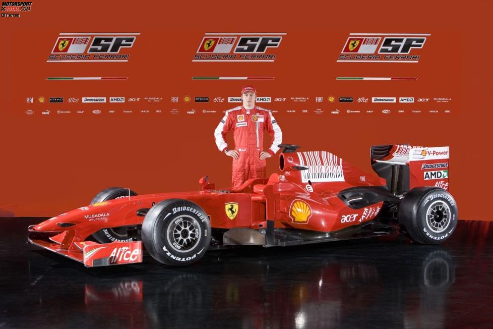 Kimi Räikkönen und der neue Ferrari F60