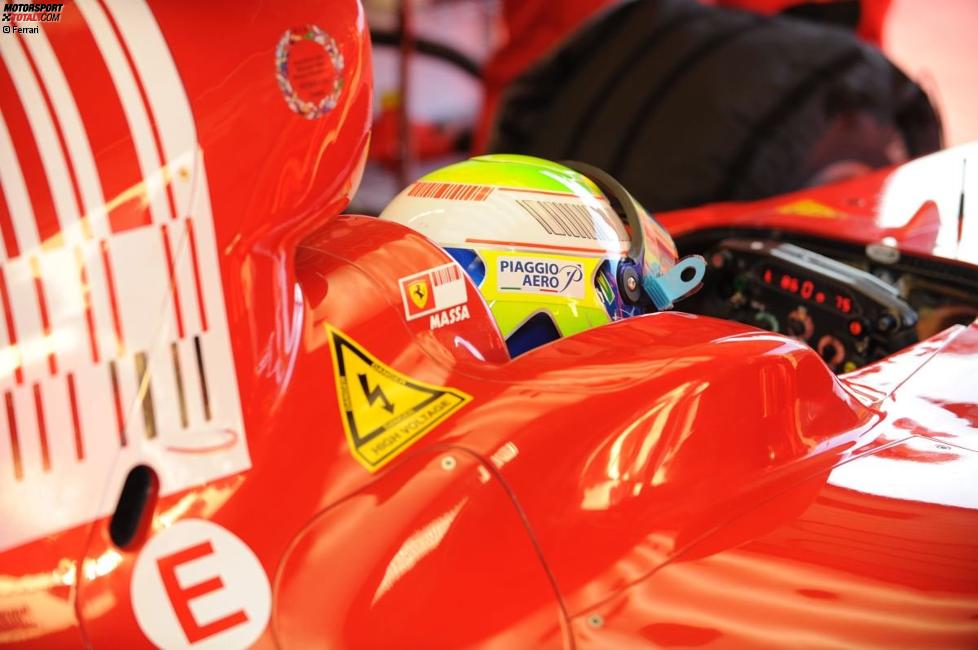 Felipe Massa im Ferrari F60