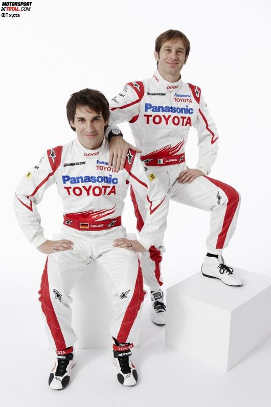 Timo Glock und Jarno Trulli (Toyota)