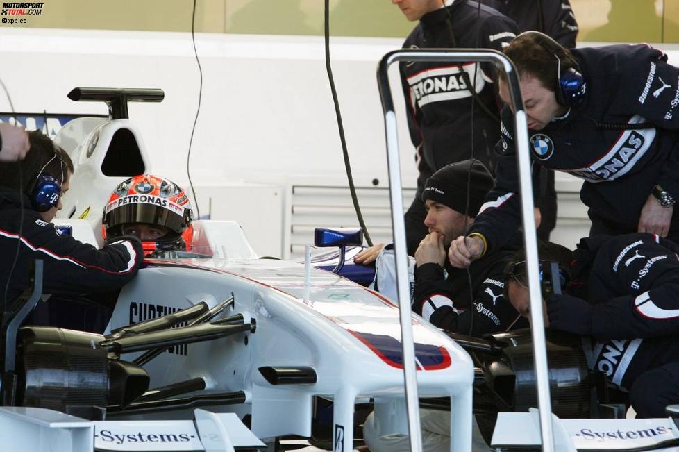 Nick Heidfeld Robert Kubica (BMW Sauber F1 Team) 