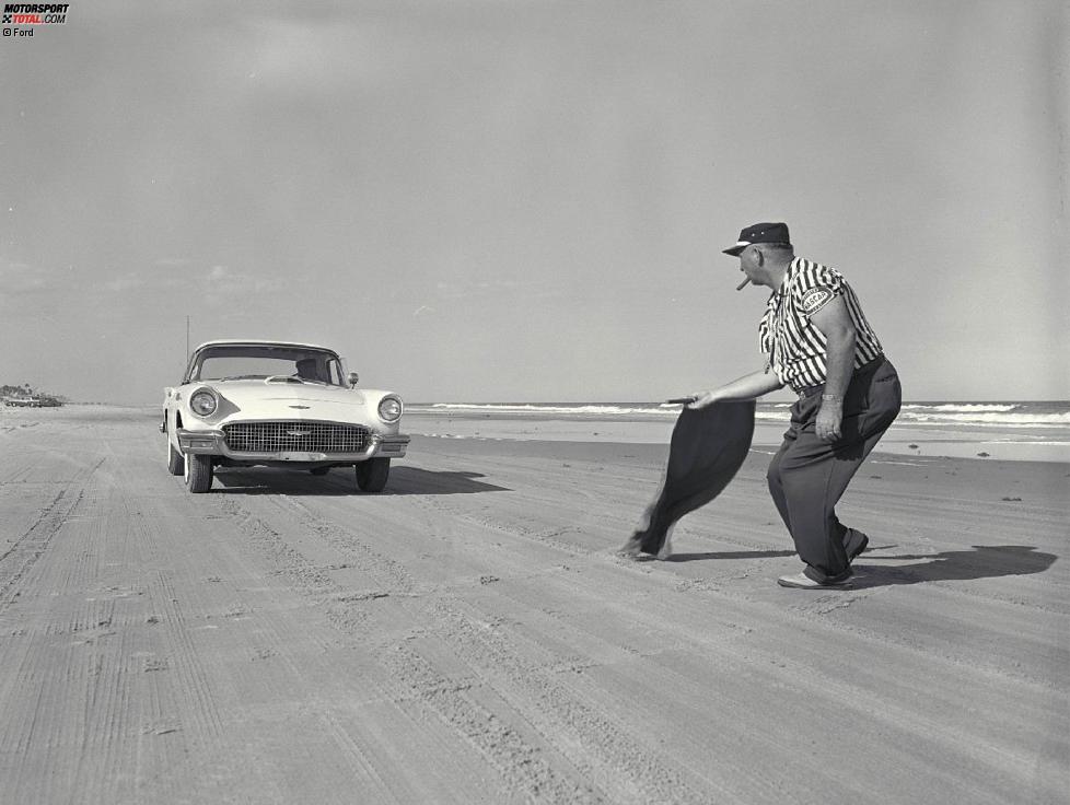 1957: Qualifikation am Strand