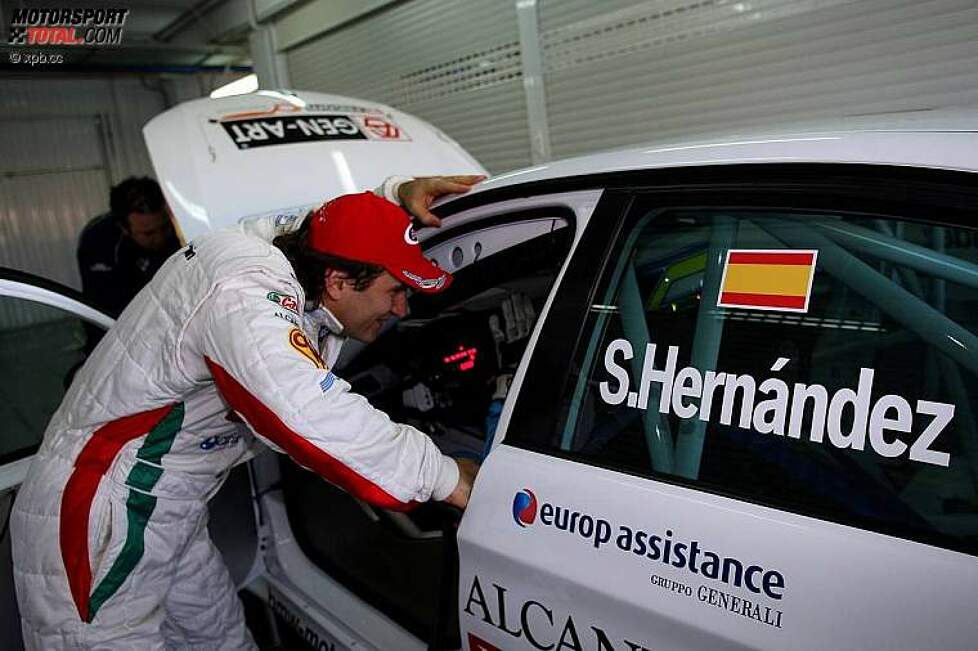 Alessandro Zanardi und Sergio Hernandez (BMW Team Italy-Spain) 