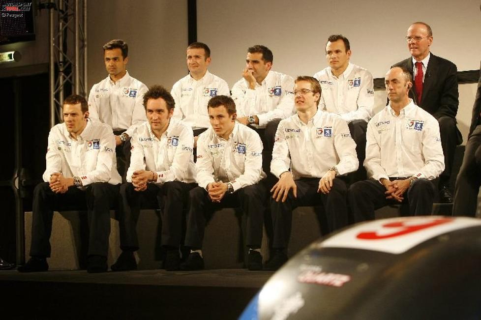 Fahrerkader Peugeot 2009