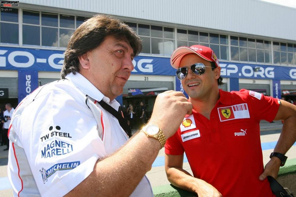 Tony Teixeira und Felipe Massa 