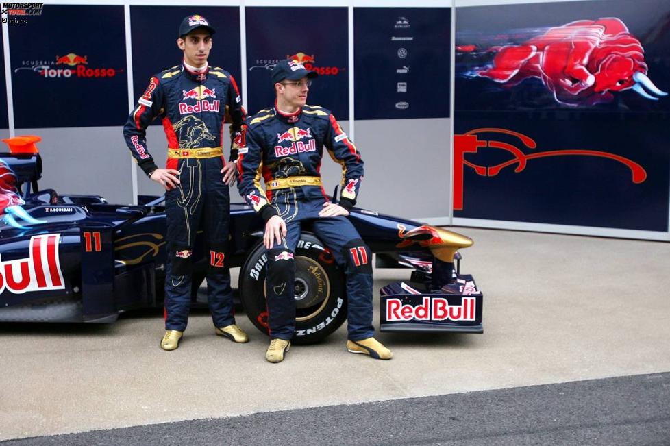 Sebastien Buemi und Sébastien Bourdais (Toro Rosso) 