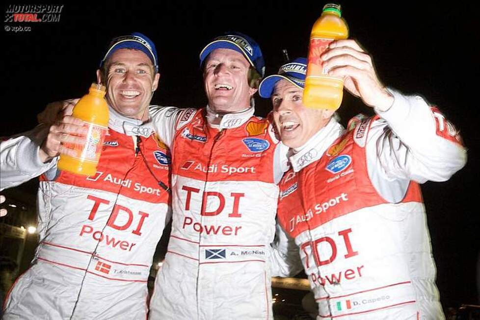 Tom Kristensen, Rinaldo Capello, Allan McNish (Audi Sport)  Abt Abt