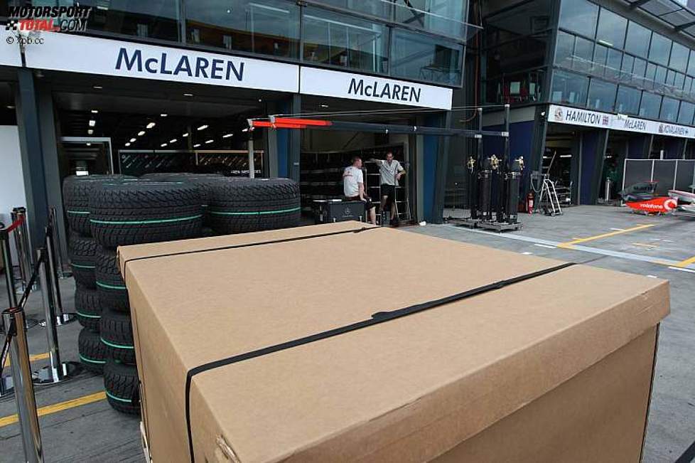 Lieferung für McLaren-Mercedes