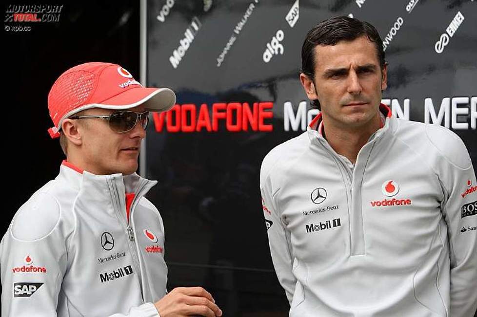 Heikki Kovalainen und Pedro de la Rosa (McLaren-Mercedes) 
