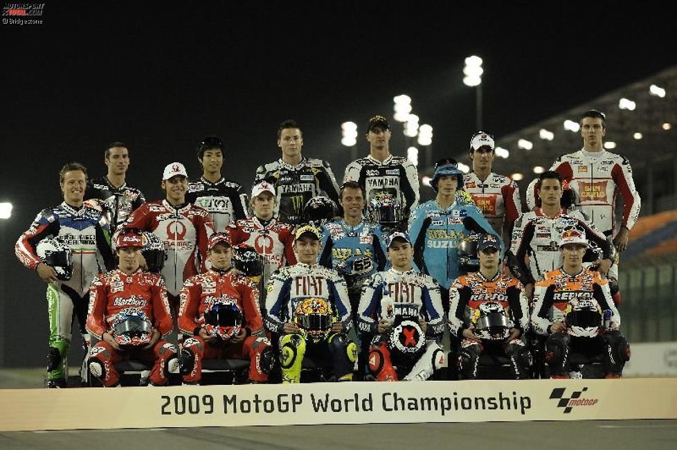 Die MotoGP-Fahrerparade 2009