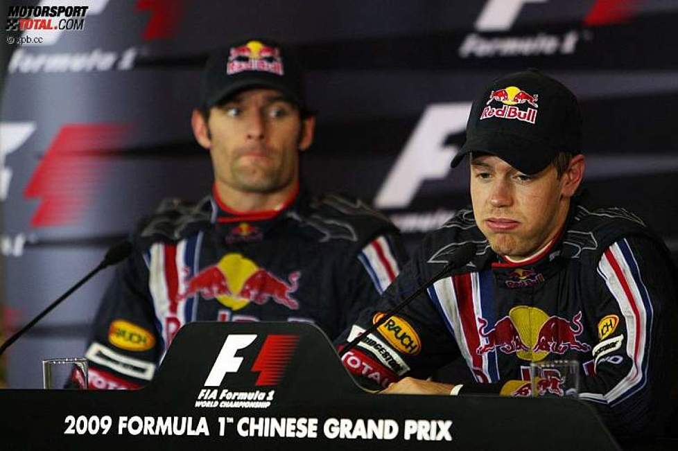 Mark Webber Sebastian Vettel (Red Bull) 