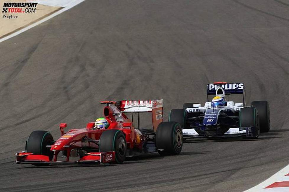 Felipe Massa (Ferrari) und Nico Rosberg (Williams) 