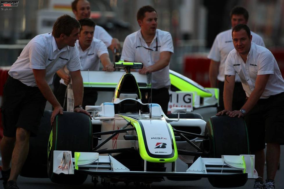 Auto von Rubens Barrichello (Brawn) 