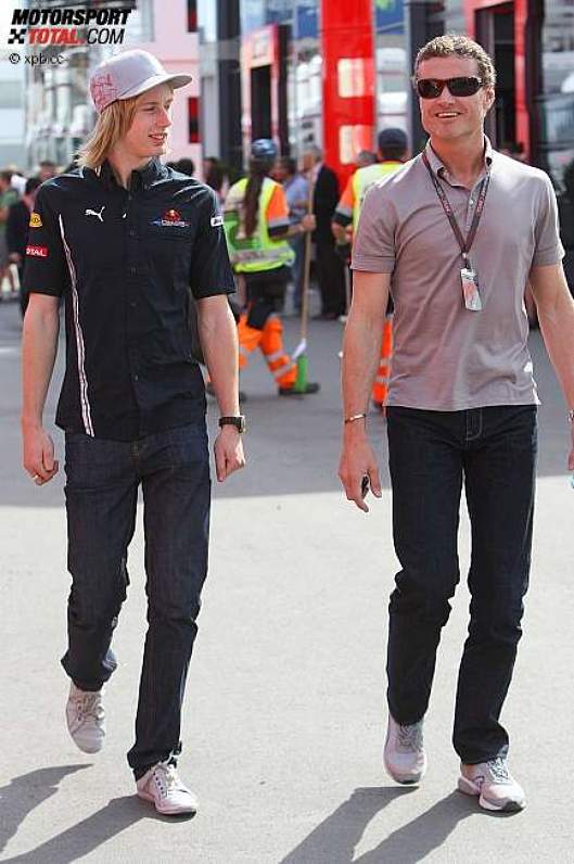 David Coulthard Brendon Hartley (Red Bull) 