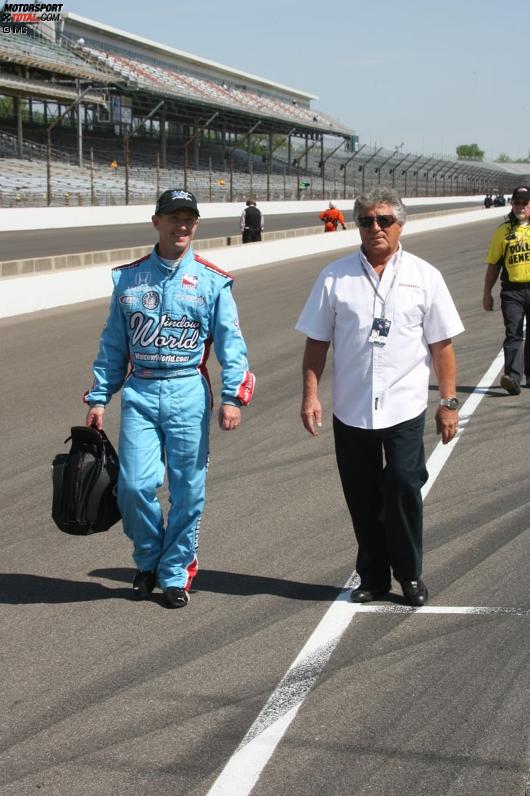  John Andretti mit Onkel Mario