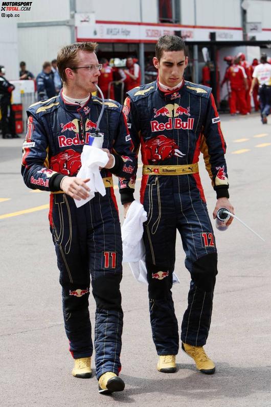 Sébastien Bourdais und Sébastien Buemi (Toro Rosso) 
