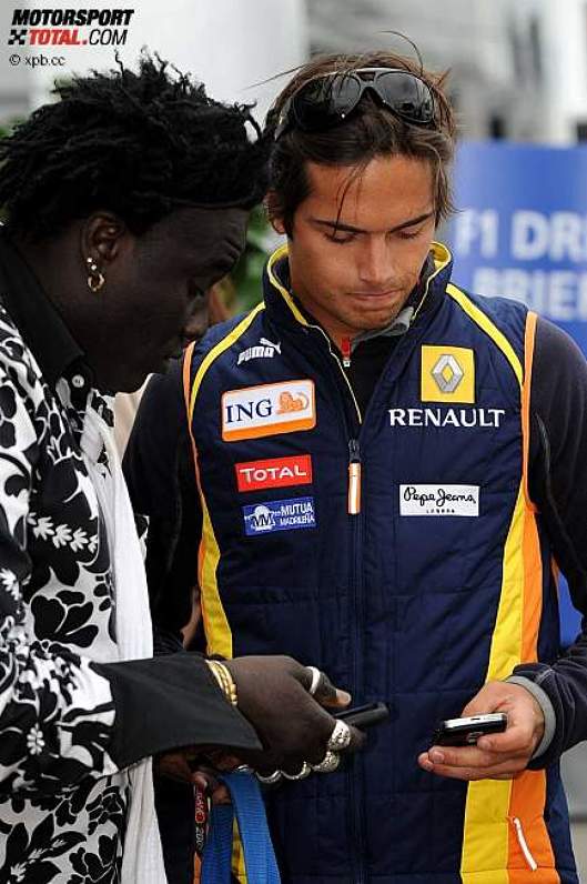 Moko und Nelson Piquet Jr. (Renault) 