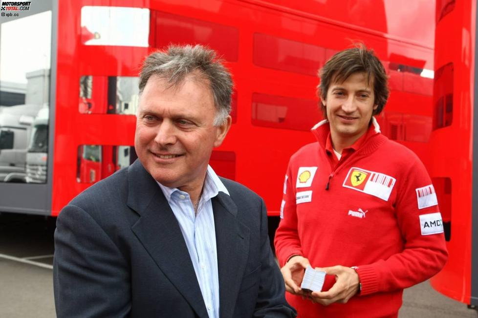 Dave Ryan mit Massimo Rivola (Ferrari)