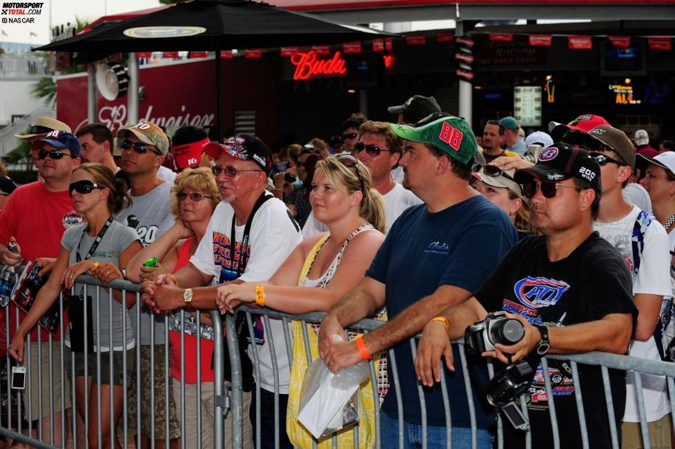 Fans in Daytona