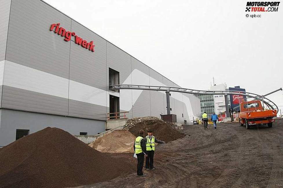 Da und dort wird noch gebaut