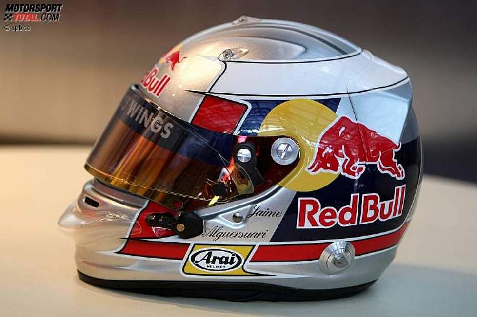 Helm von Jaime Alguersuari (Toro Rosso) 