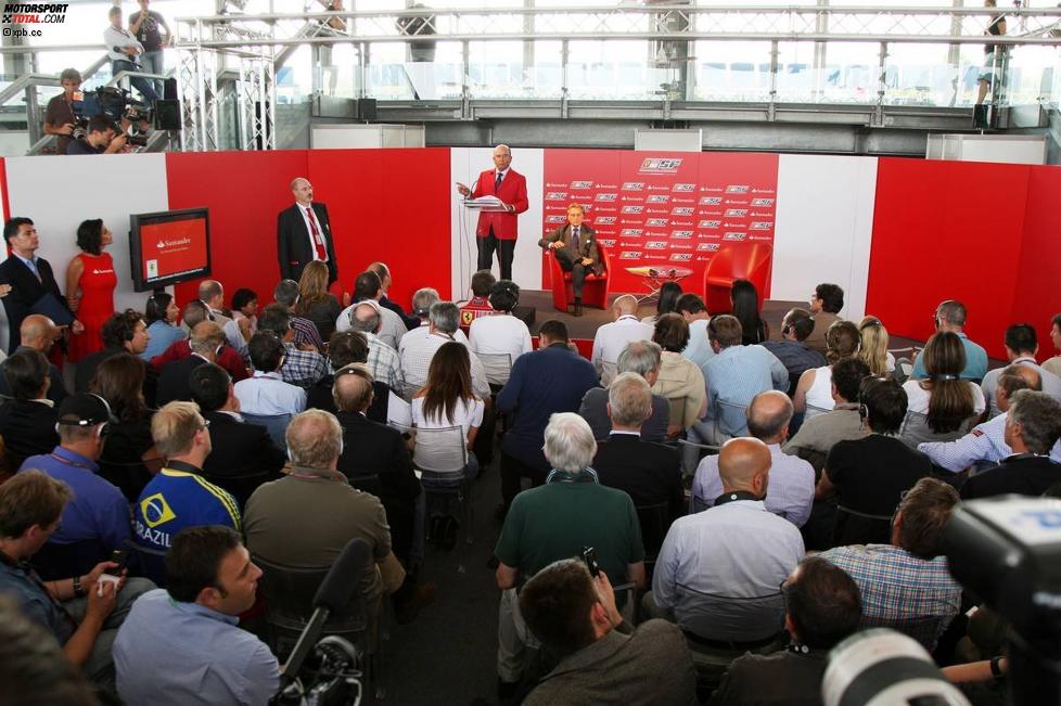 Santander-Pressekonferenz