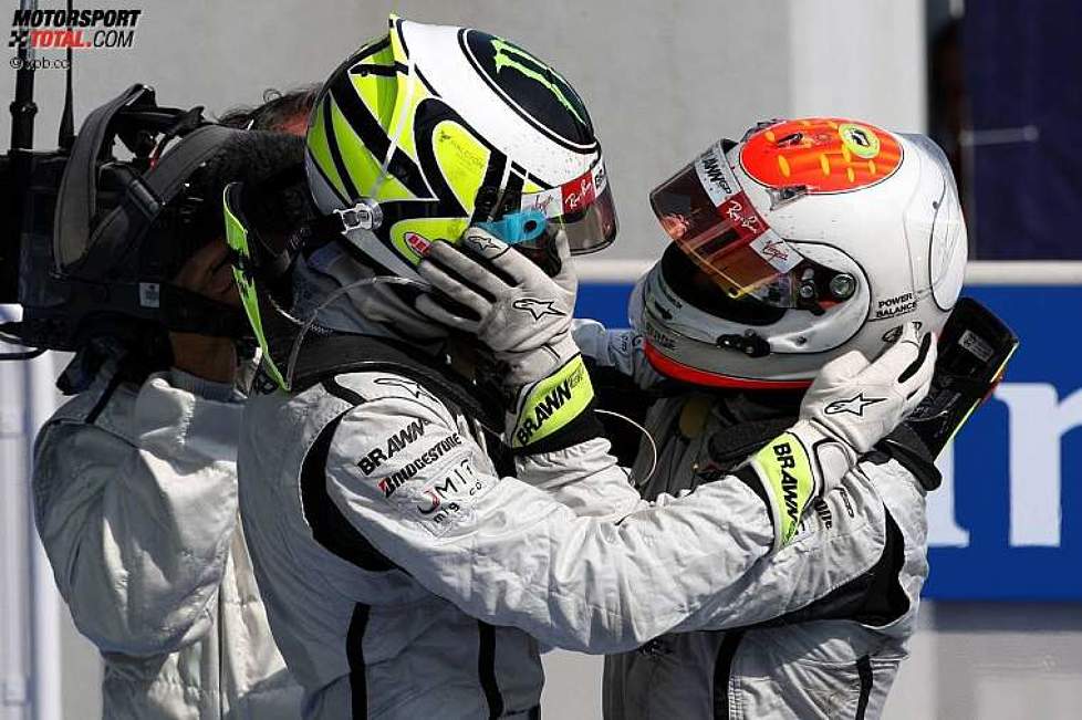 Jenson Button Rubens Barrichello (Brawn) 