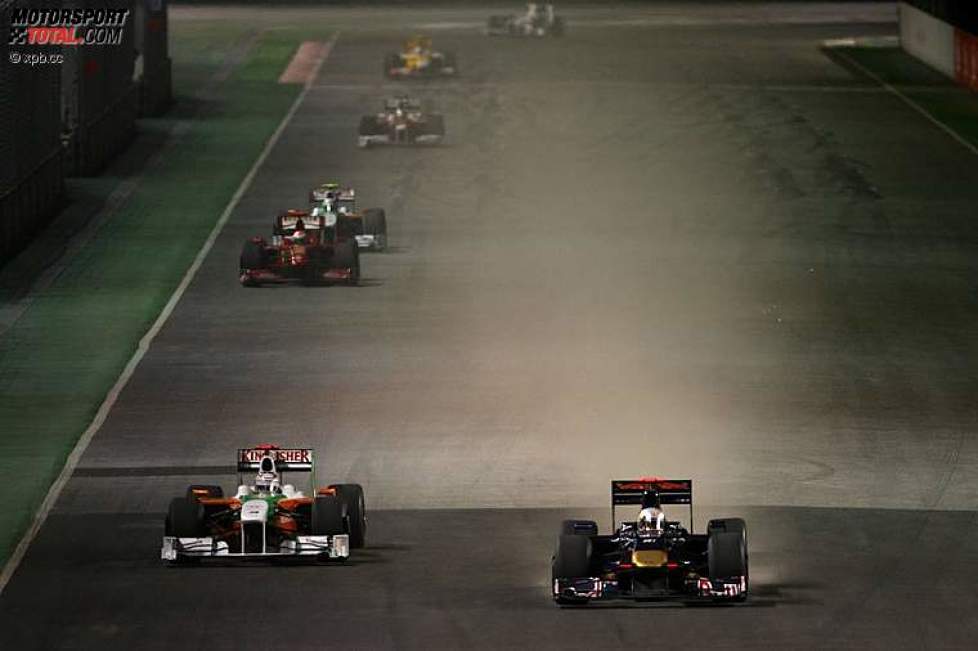 Adrian Sutil (Force India) und Jaime Alguersuari (Toro Rosso) 