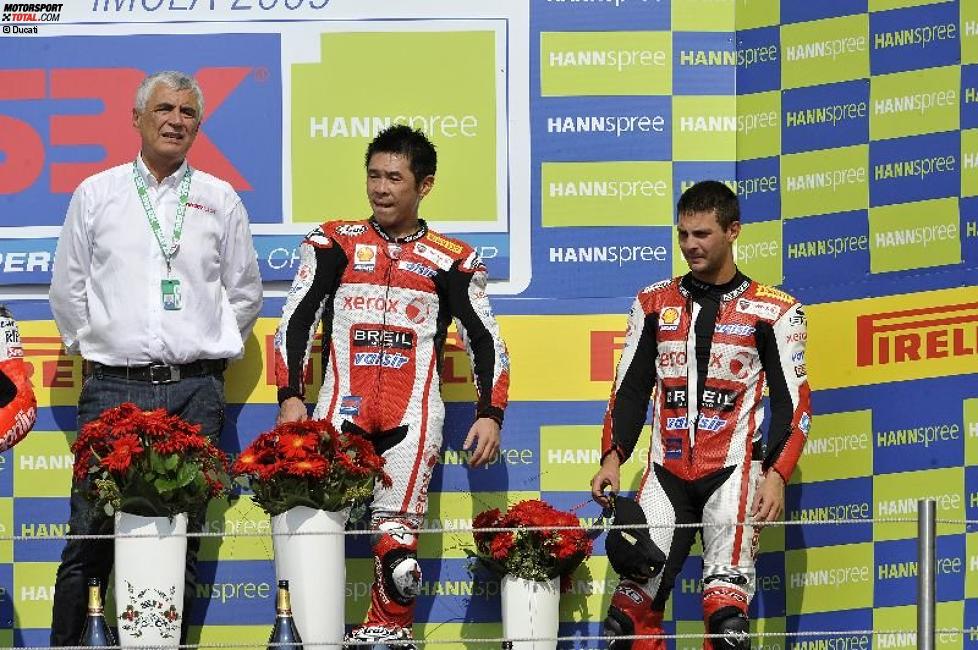  Noriyuki Haga, Michel Fabrizio (Ducati)