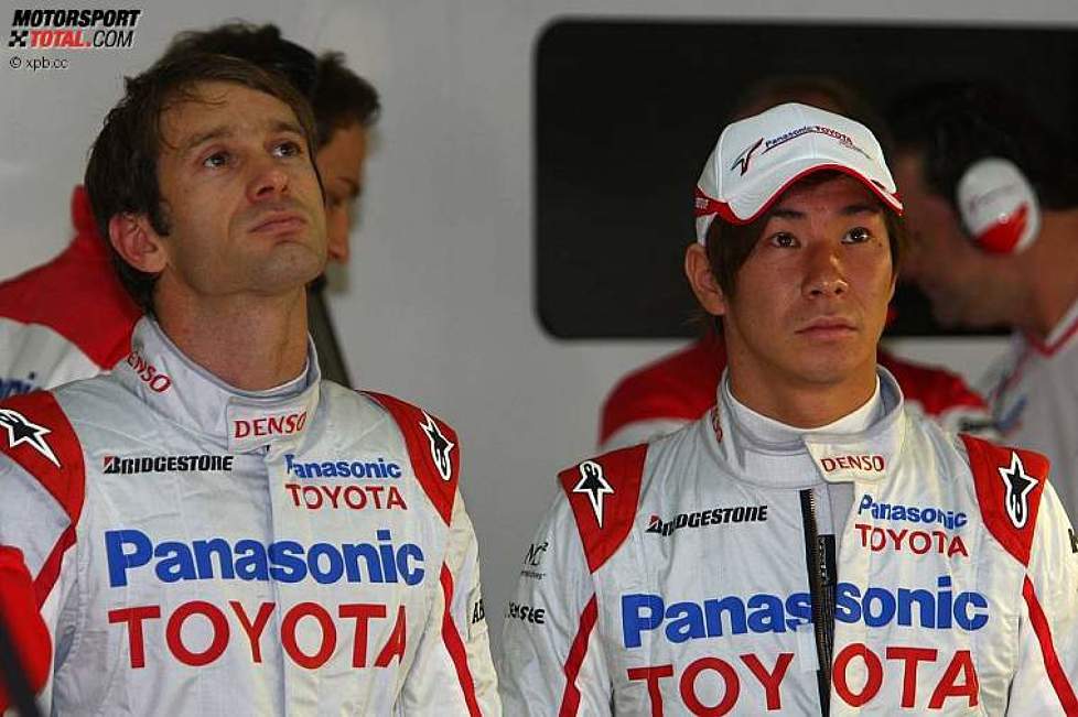 Jarno Trulli und Kamui Kobayashi (Toyota) 