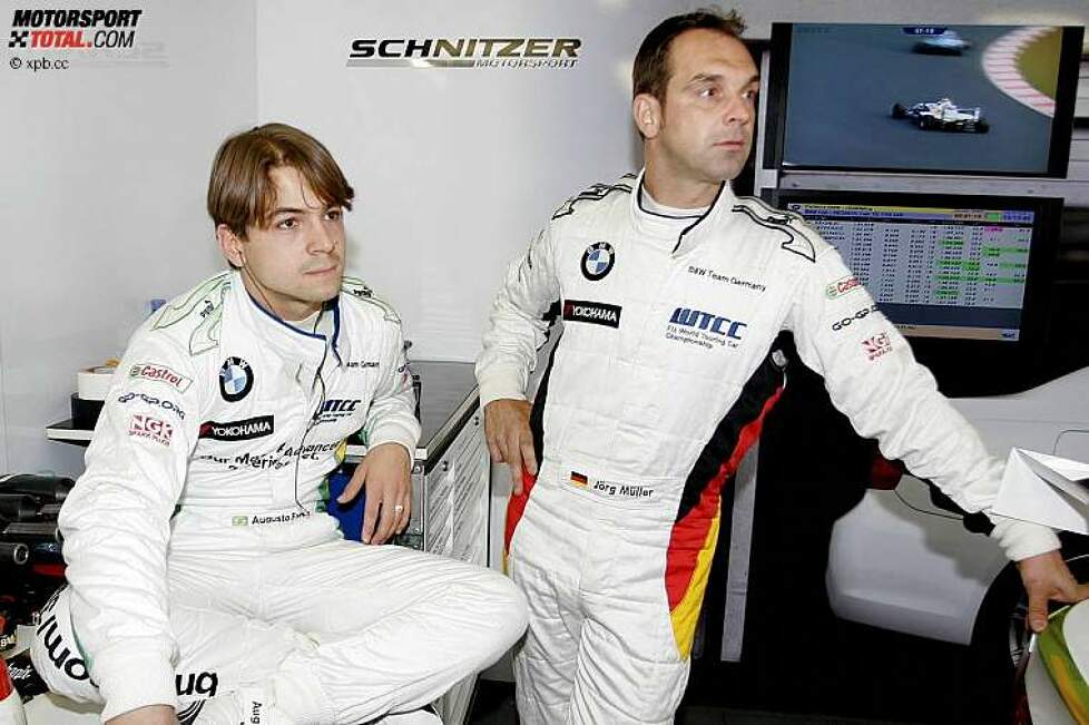 Augusto Farfus und Jörg Müller (BMW Team Germany) 