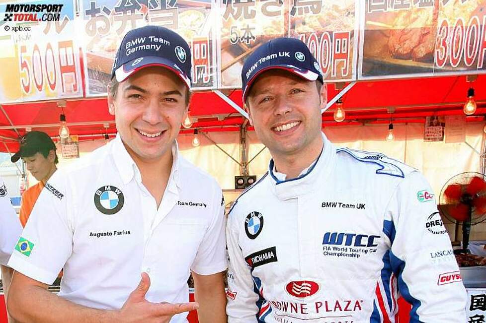Augusto Farfus (BMW Team Germany) und Andy Priaulx (BMW Team UK)