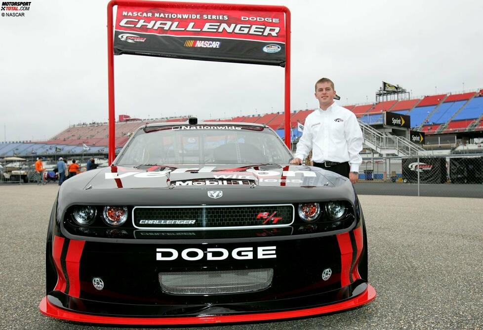 Nationwide: Justin Allgaier präsentiert den Dodge Challenger 2010
