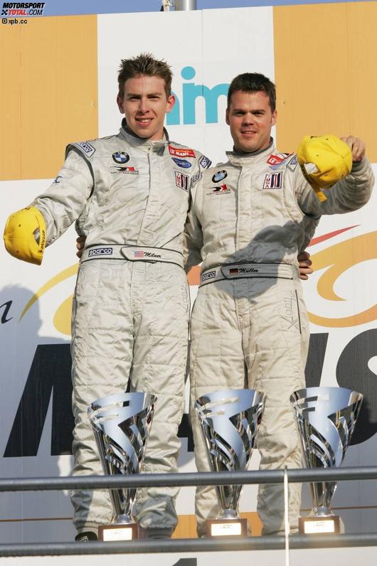 Dirk Müller und Tommy Milner (BMW RLR) 