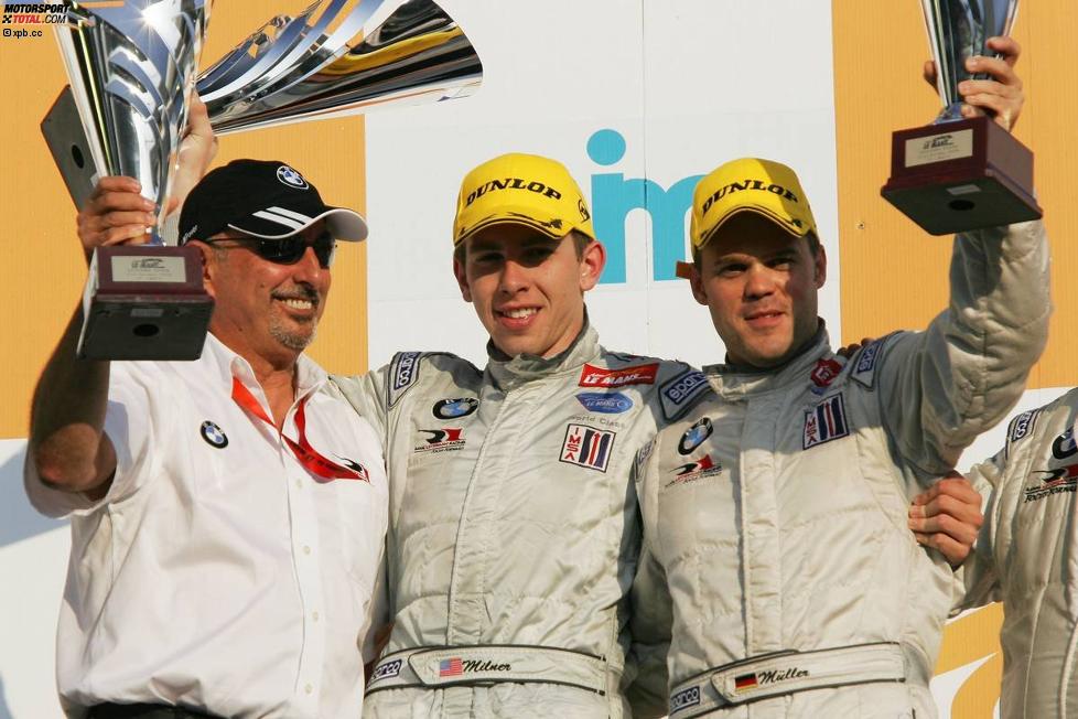 Bobby Rahal, Dirk Müller und Tommy Milner (BMW RLR) 