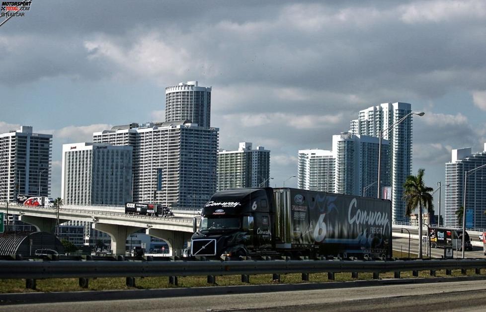 Truck-Parade in Miami