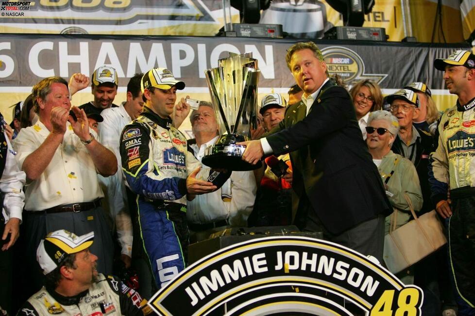 2006: Erster NASCAR-Titel von Jimmie Johnson